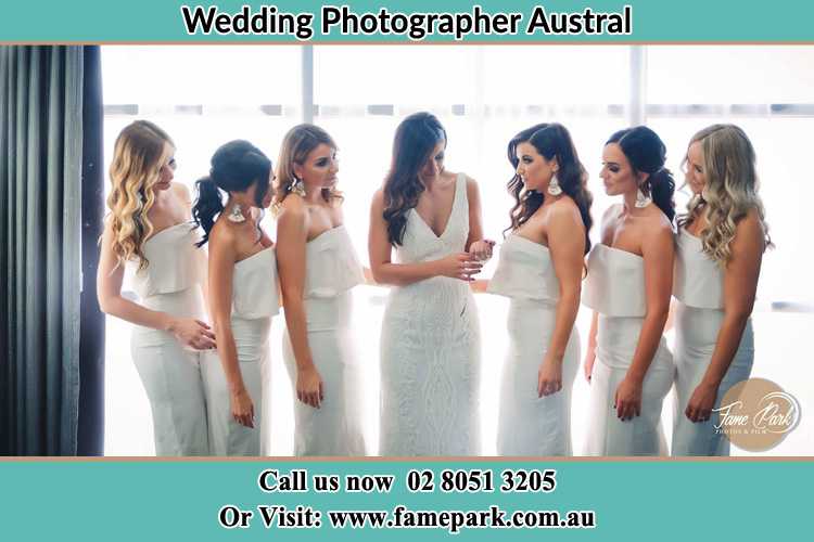 Photo of the Bride and the bridesmaids Austral NSW 2179