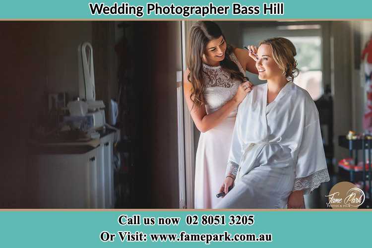 Photo of the Bride having make up Bass Hill NSW 2197