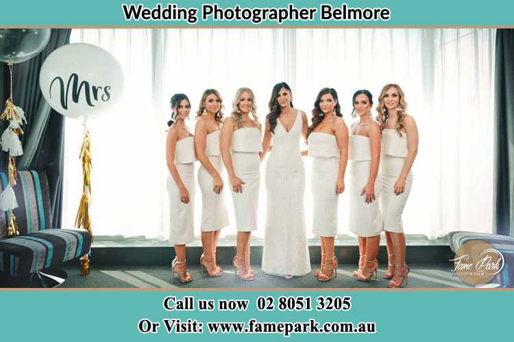 Photo of the Bride and the bridesmaids Belmore NSW 2192