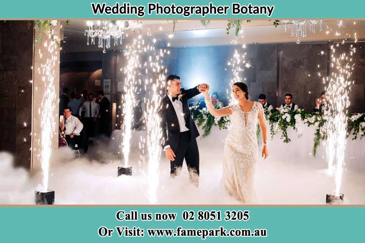 Photo of the Groom and the Bride dancing on the dance floor Botany NSW 2019