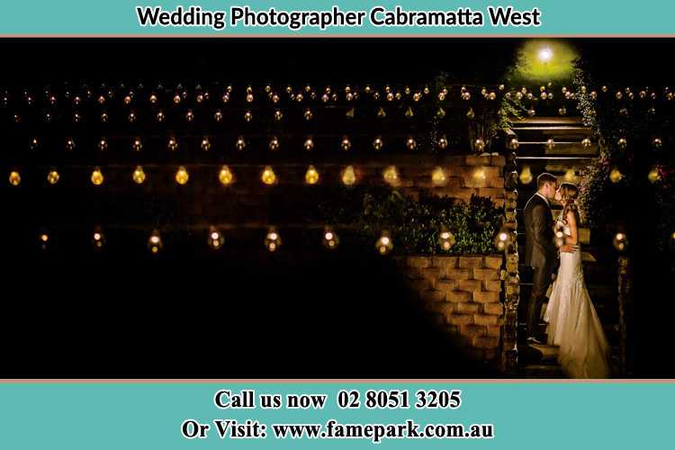 Photo of the Groom and the Bride kissing Cabramatta West NSW 2166