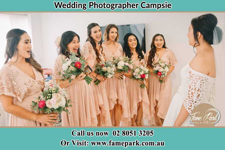 Photo of the Bride and the bridesmaids Campsie NSW 2194