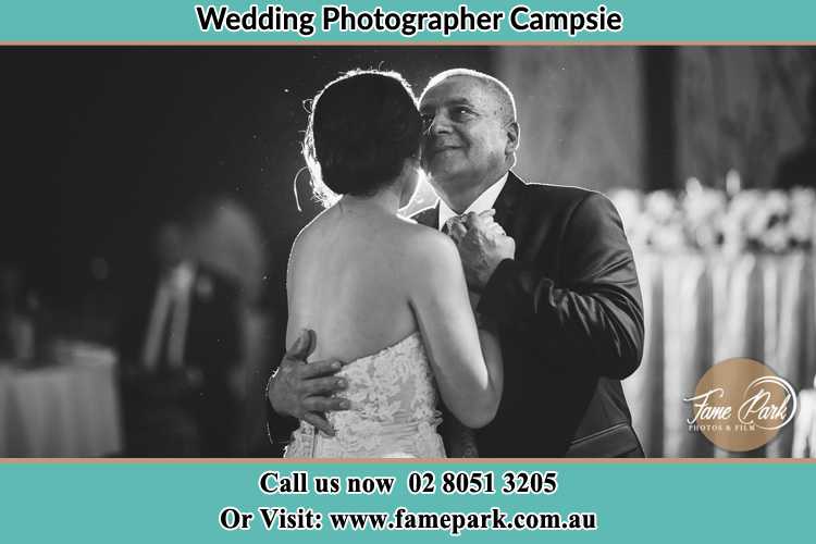 Photo of the Bride dancing with her father Campsie NSW 2194