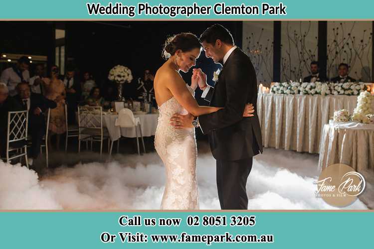 Photo of the Bride and the Groom dancing Clemton Park NSW 2206