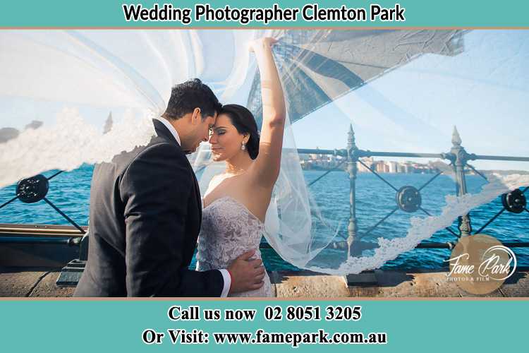 Photo of the Groom and the Bride kissing Clemton Park NSW 2206