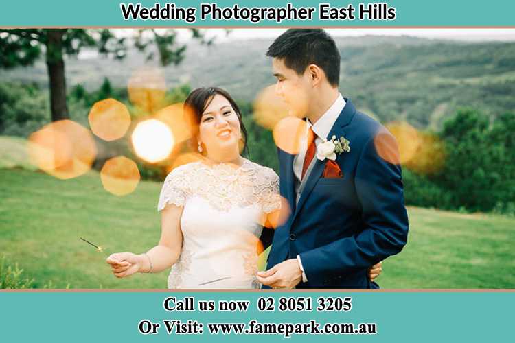 Photo of the Bride and the Groom at the yard East Hills NSW 2213