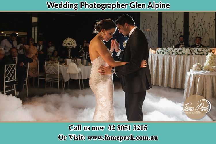 Photo of the Bride and the Groom dancing Glen Alpine NSW 2560