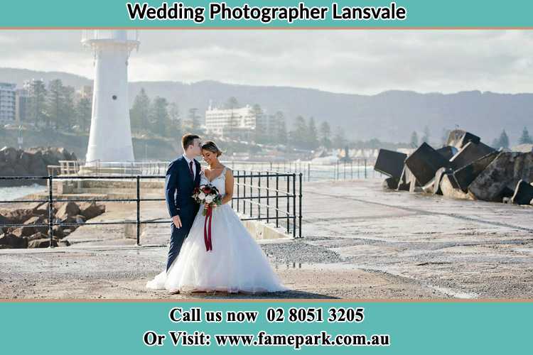 Photo of the Bride and Groom at the Watch Tower Lansvale NSW 2166