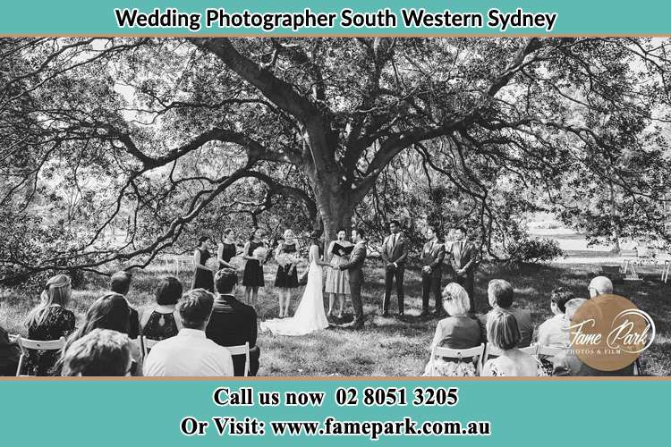 During the Wedding Ceremony South Western Sydney